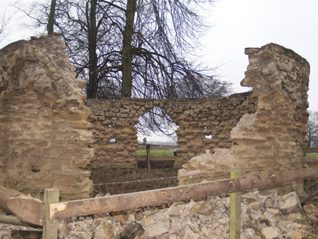 Round Building Damage